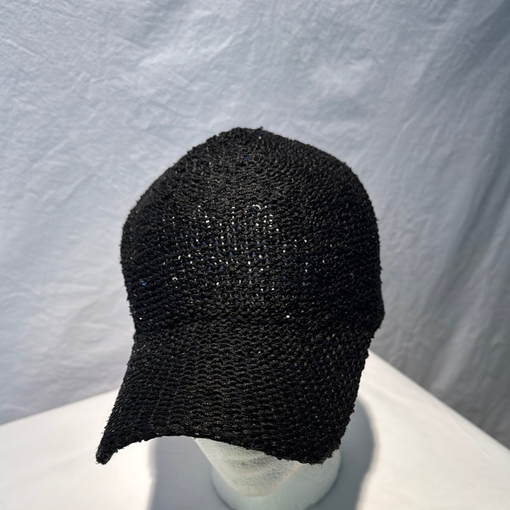 Black Knit Women's Hat - Picture 2 of 10